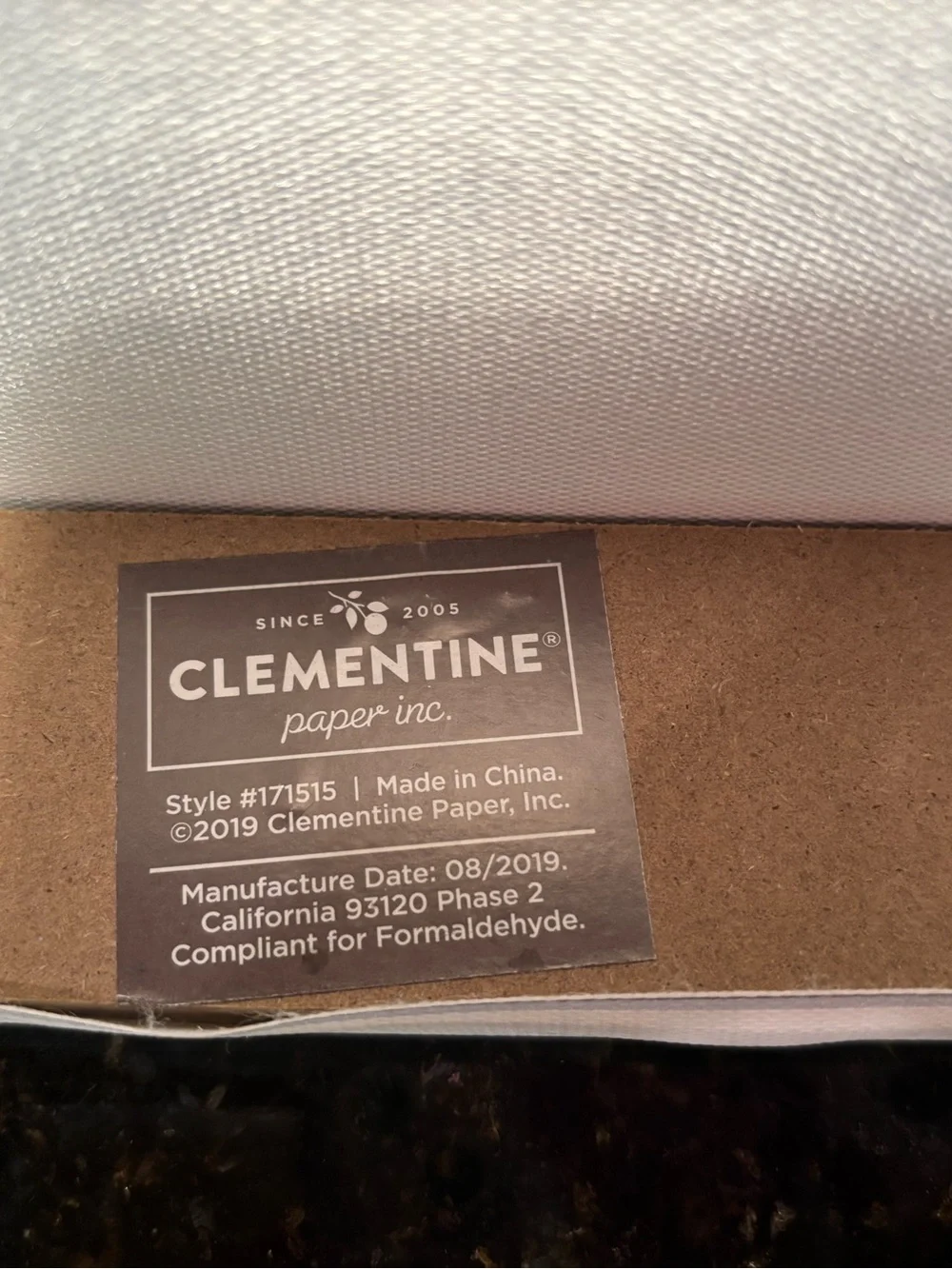 Clementine Paper Inc. Winter Holiday Deer Canvas Wall Art. 11” x 14” x 1.75.”